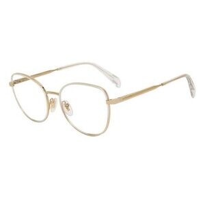 Police VPL839 Eyeglasses Gold White FRAMES 52[]18/140 Glasses